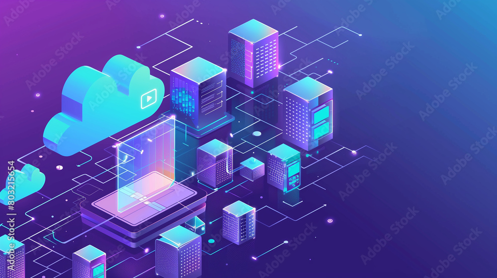 Poster cloud-native applications, developed and optimized specifically for cloud environments, leveraging m