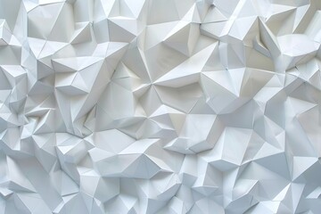geometric white polygonal shapes abstract background pattern