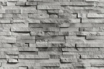 Gray and white brick wall texture background