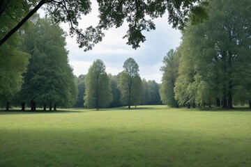 Obraz premium trees in the park