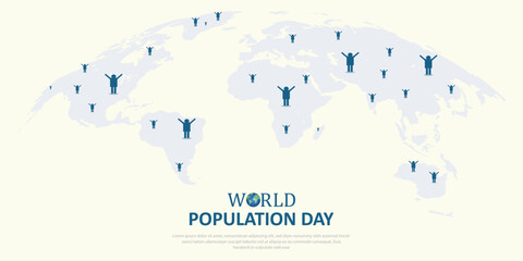 world population background paper cutting peoples and  world map vector file 