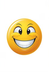 Fototapeta premium smiley face with smile