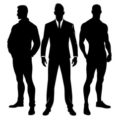 silhouettes of men  group of people boy people silhouettes silhouettes of people in poses