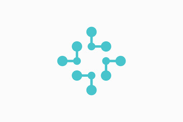 Molecule Vector Logo Premium 