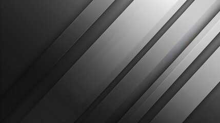 Obraz premium Sleek Monochrome Gradient with Precise Geometric Lines for a Modern Minimalist Aesthetic