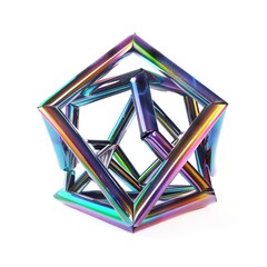 A complex geometric framework in 3D with a holographic finish
