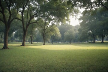 Fototapeta premium trees in the park