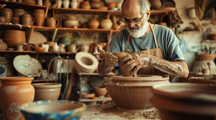 A pottery class where the clay is sourced from the deepest parts of the ocean