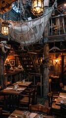 A piratethemed restaurant where meals are plundered from international cuisines