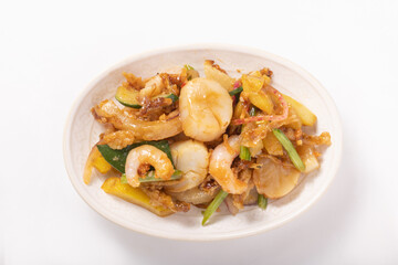 北海道産ホタテと甘海老のサラダ