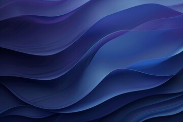 Fototapeta premium Abstract blue background with wavy shapes and gradients