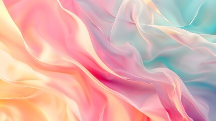 Obraz premium Soft Pastel-Toned Ethereal Abstract Background