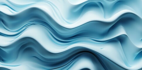 Obraz premium Blue abstract background with dynamic wavy lines creating a sense of movement and energy