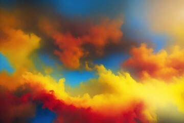 Fototapeta premium fire in the sky