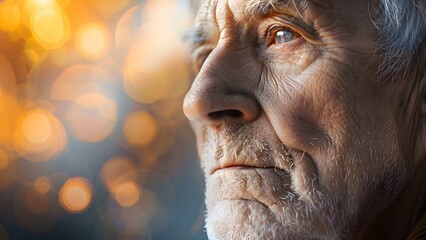 Portrait of a compassionate person demonstrating attentive listening. Concept People, Portrait, Compassion, Listening, Body Language