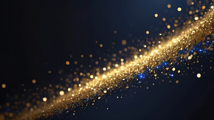 Psd black background abstract glitter lights gold and black bokeh background black texture dark