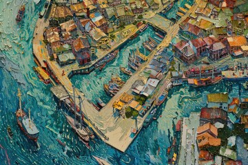 City skyline reflected in calm water, ideal for urban design projects