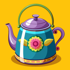 illustration of teapot 