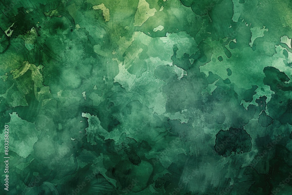 Poster detailed close up of a painting with green paint. ideal for art and design projects