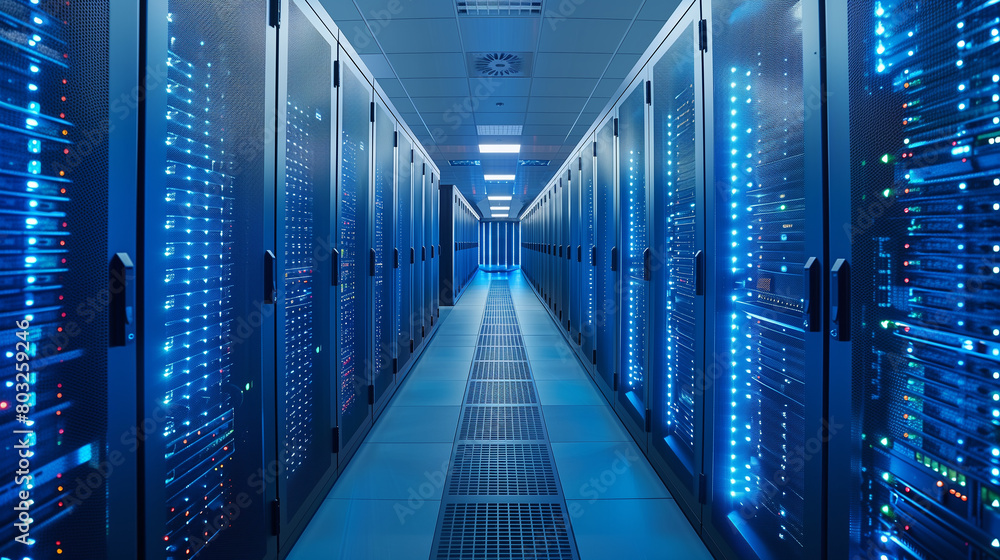 Poster cloud-based high-performance computing, with organizations leveraging cloud resources for computatio