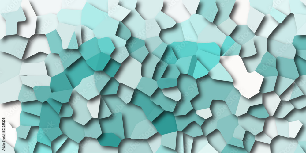 Poster abstract colorful background with polygon or vector frame. texture of geometric shapes with shadows 
