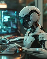 An astronaut on a distant planet discovers a strange alien device.