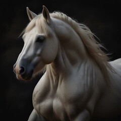 "Capture attention with our striking white horse portrait background. Ideal for creating captivating visuals."
A Digital Artwork ar 1:1