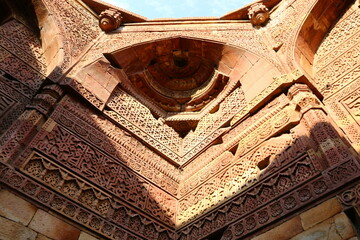 Red Fort India 02/15/2023. The Red Fort is a historical citadel from the Mughal era. Built from red sandstone