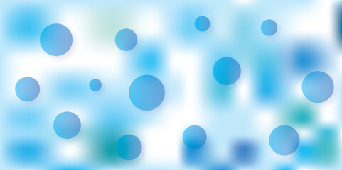 Colorful circles .Abstract circles background with bouncing balls