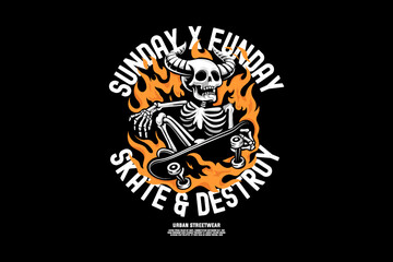 graphic t-shirt streetwear style minimalist clothing brand templates