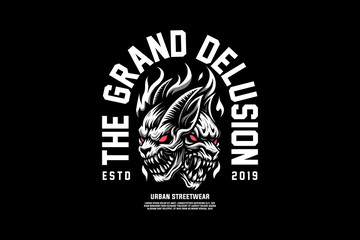 graphic t-shirt streetwear style minimalist clothing brand templates