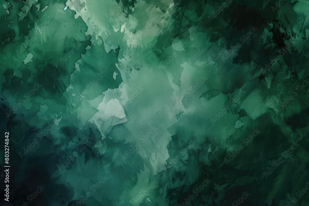 Poster abstract painting of water and clouds, suitable for various design projects