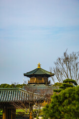 Fototapeta premium Baoshan Temple, Baoshan District, Shanghai - Buddhist temples and ancient buildings