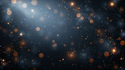 Blurry star cluster in deep space