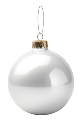PNG Christmas ornament white white background celebration.
