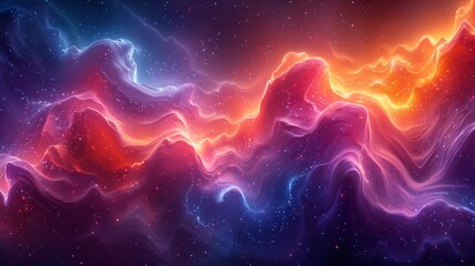 Obraz premium a colorful abstract background with the colors of the spectrum 