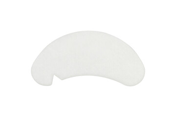 patch under the eyes, patch for eyelash extensions , isolated from background