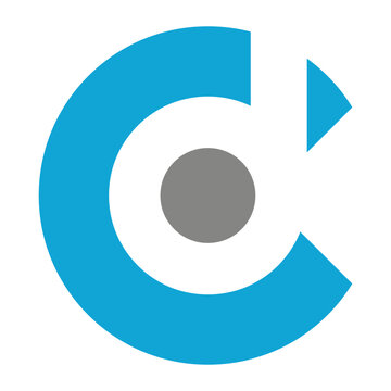 cd dc logo icon template