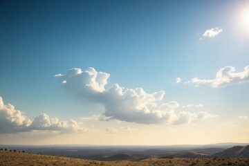 clouds and sun