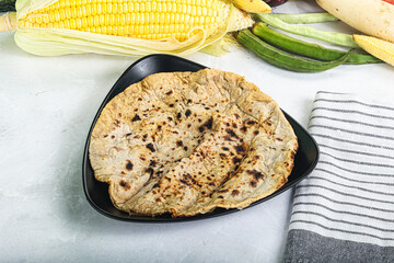 Indian traditional homemade bread - Roti