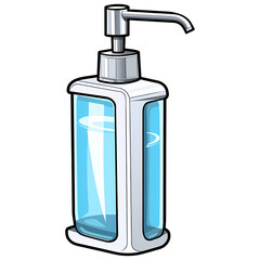 Obraz premium Soap dispenser