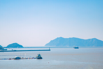 Qicai Dongtou Village, Wenzhou City, Zhejiang Province-Fishing Village Scenery and Skyline