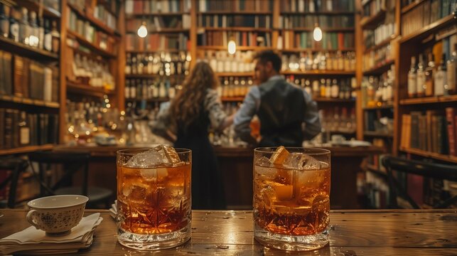 Prohibition Era Cocktail Party: Secretive Glamour, generative ai