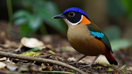 colorful birds generative AI 