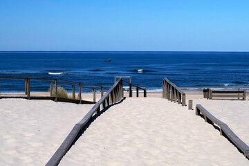 Aveiro portugal sand dunes Atlantic Ocean beach view landscape panorama