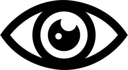 Eye icon . Eye Symbol  ,Vision Icon .Incognito Sign. Vector
