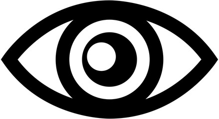 Eye icon . Eye Symbol  ,Vision Icon .Incognito Sign. Vector

