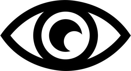 Eye icon . Eye Symbol  ,Vision Icon .Incognito Sign. Vector
