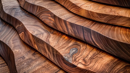 Close up of wooden bench