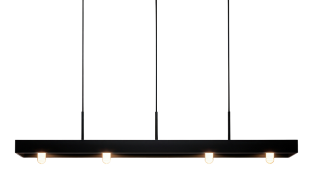 PNG  Minimal long ceiling lamp chandelier lighting architecture.